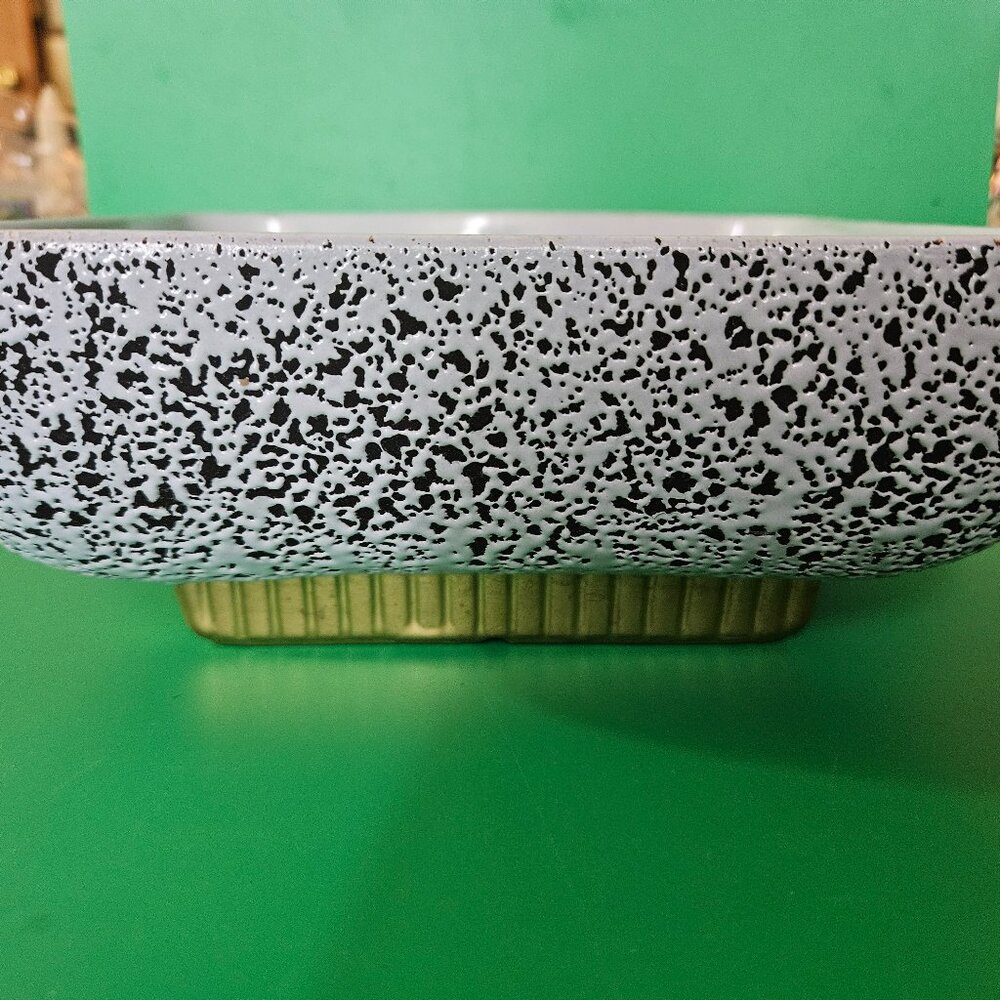 vintage mid-century Shawnee pottery console dish from 1950